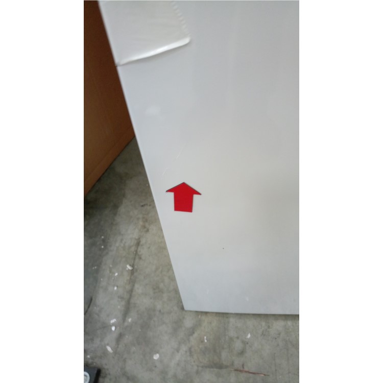 GRADE A2 - Beko CFG1582DW 166L 182x55cm Wide Freestanding Fridge Freezer With Water Dispenser White