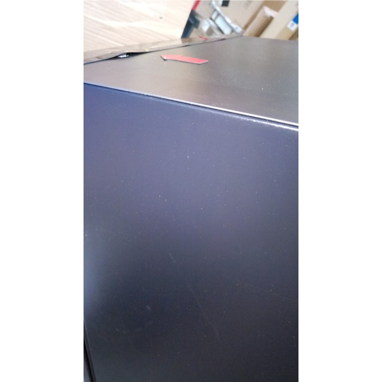 GRADE A2 - Hotpoint RFAA52K Ice Diamond Freestanding Fridge Freezer Shiny Black
