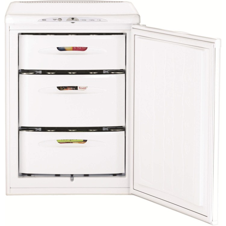 HOTPOINT FZA36P 73 Litre Freestanding Under Counter Freezer Frost Free 60cm Wide - White