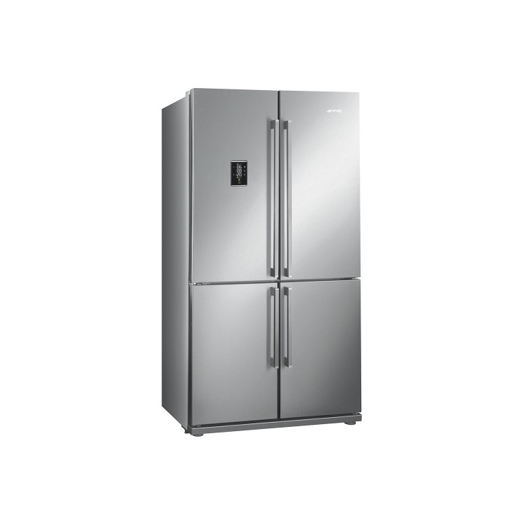 GRADE A2 - Smeg FQ60XPE Four Door Frost Free American Fridge Freezer - Stainless Steel
