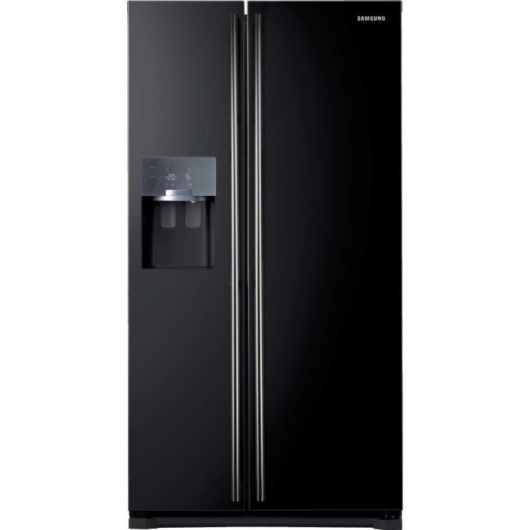 GRADE A1 - Samsung RS7567BHCBC H-series American Fridge Freezer With Ice And Water Dispenser - Gloss Black
