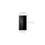GRADE A1 - Samsung RS7567BHCBC H-series American Fridge Freezer With Ice And Water Dispenser - Gloss Black