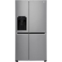 GRADE A2 - LG GSL760PZXV Frost Free Side-by-side American Fridge Freezer - Shiny Steel
