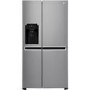 GRADE A2 - LG GSL760PZXV Frost Free Side-by-side American Fridge Freezer - Shiny Steel