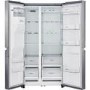 GRADE A2 - LG GSL760PZXV Frost Free Side-by-side American Fridge Freezer - Shiny Steel