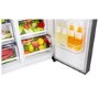 GRADE A2 - LG GSL760PZXV Frost Free Side-by-side American Fridge Freezer - Shiny Steel
