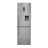 Hisense RB419N4WC1 Freestanding Fridge Freezer Stainless Steel