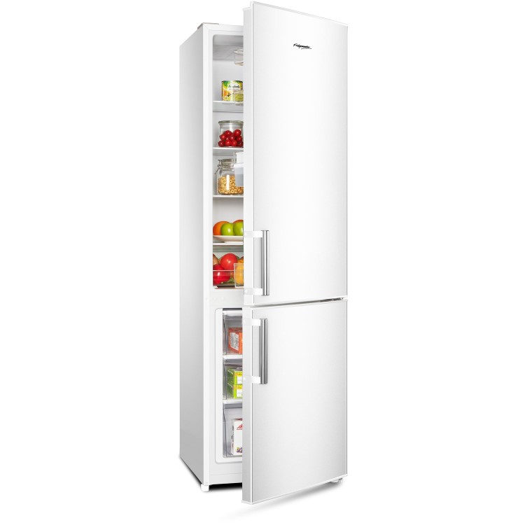Fridgemaster MC55264 Freestanding Fridge Freezer - White