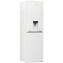 GRADE A2 - Beko CFG1582DW 166L Frost Free 50/50 Freestanding Fridge Freezer With Water Dispenser White