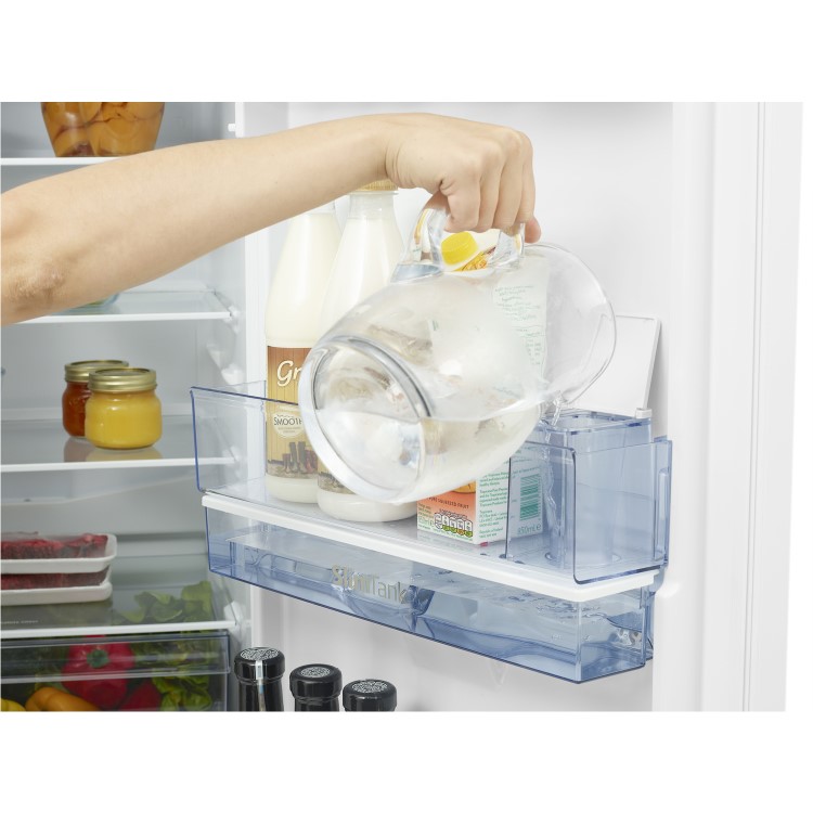 GRADE A2 - Beko CFG1582DW 166L Frost Free 50/50 Freestanding Fridge Freezer With Water Dispenser White