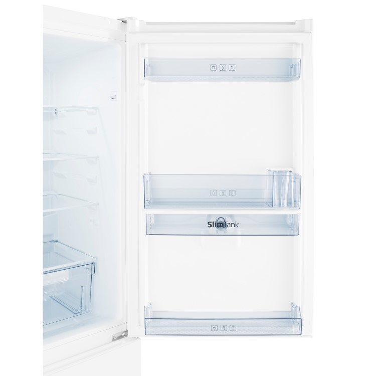 GRADE A2 - Beko CFG1582DW 166L Frost Free 50/50 Freestanding Fridge Freezer With Water Dispenser White