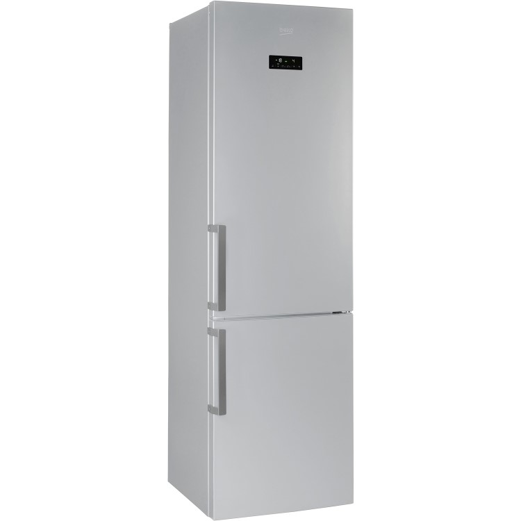 GRADE A2 - Beko CNP1601ES Frost Free 70-30 Freestanding Fridge Freezer - Silver