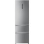 Haier A3FE635CGJE Frost Free Freestanding Fridge Freezer - Stainless Steel