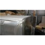 GRADE A3 - Hotpoint FFU3DX Frost Free Freestanding Fridge Freezer With French-style Doors - Stainless Steel