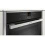 GRADE A2 - Neff B17CR32N1B built-in/under single oven Electric Built-in  in Stainless steel