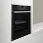 GRADE A2 - Neff B17CR32N1B N70 Built In Electric Single Oven - Stainless steel