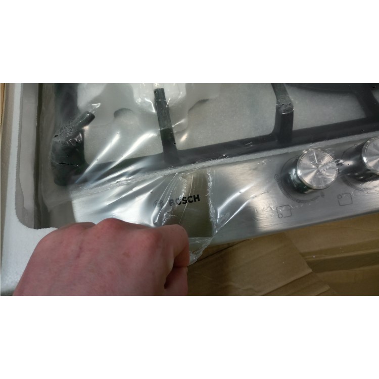 GRADE A2 - BOSCH PCQ715B90E Classixx 70cm Gas Hob Stainless Steel