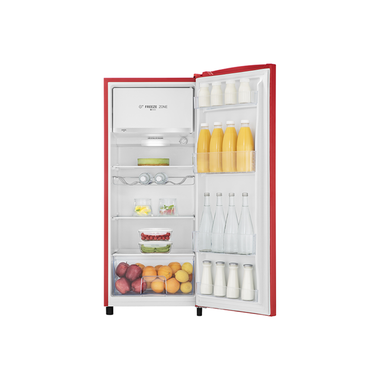 Hisense 164 Litre Freestanding Fridge - Red