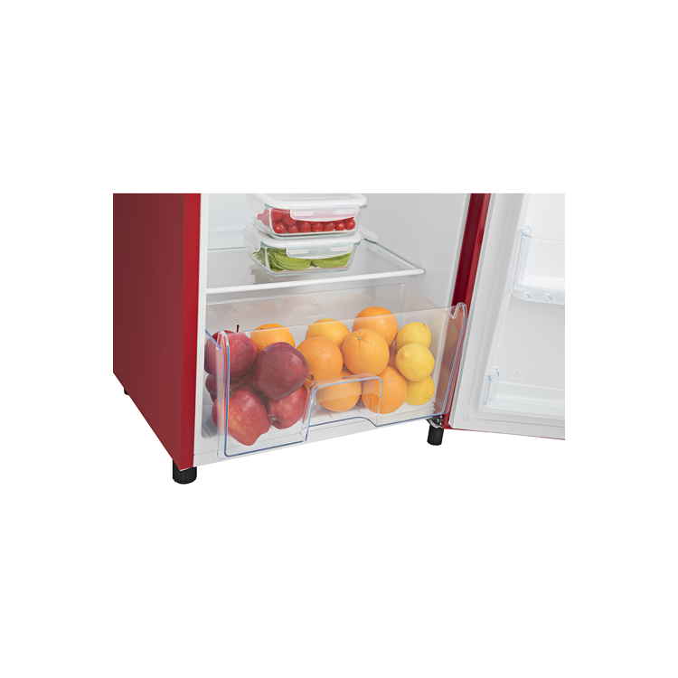 Hisense 164 Litre Freestanding Fridge - Red