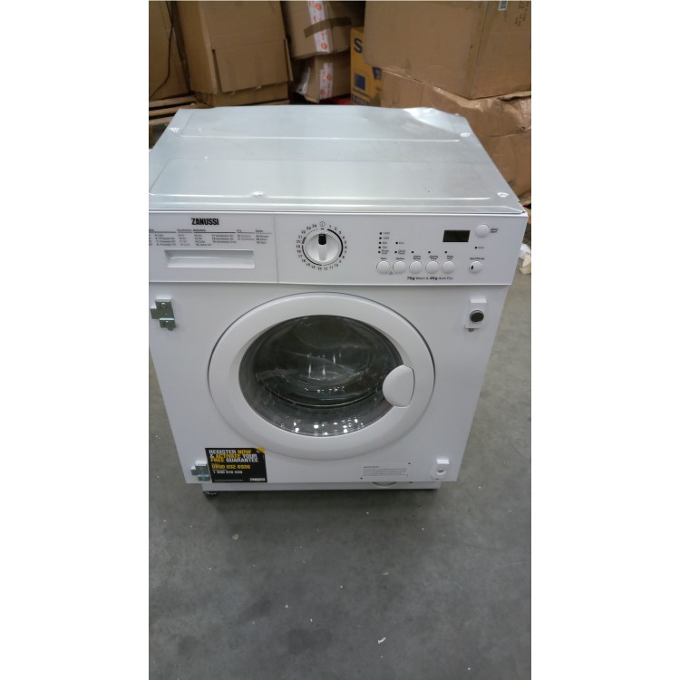 GRADE A3 - Zanussi ZWT7142WA 7kg Wash 4kg Dry Integrated Washer Dryer