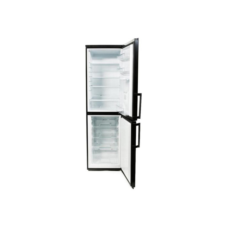 GRADE A2 - Hotpoint FFLAA58WDK 185x60cm 259L Freestanding Fridge Freezer With Non-plumb Water Dispenser - Black