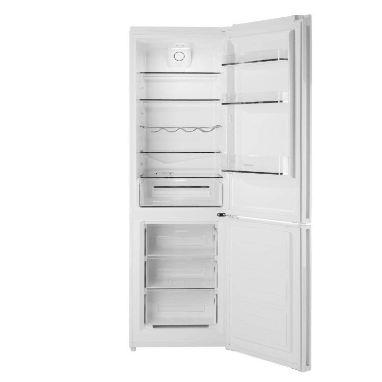 GRADE A3  - Hoover HDFF618W A+ Frost Free Freestanding Fridge Freezer White