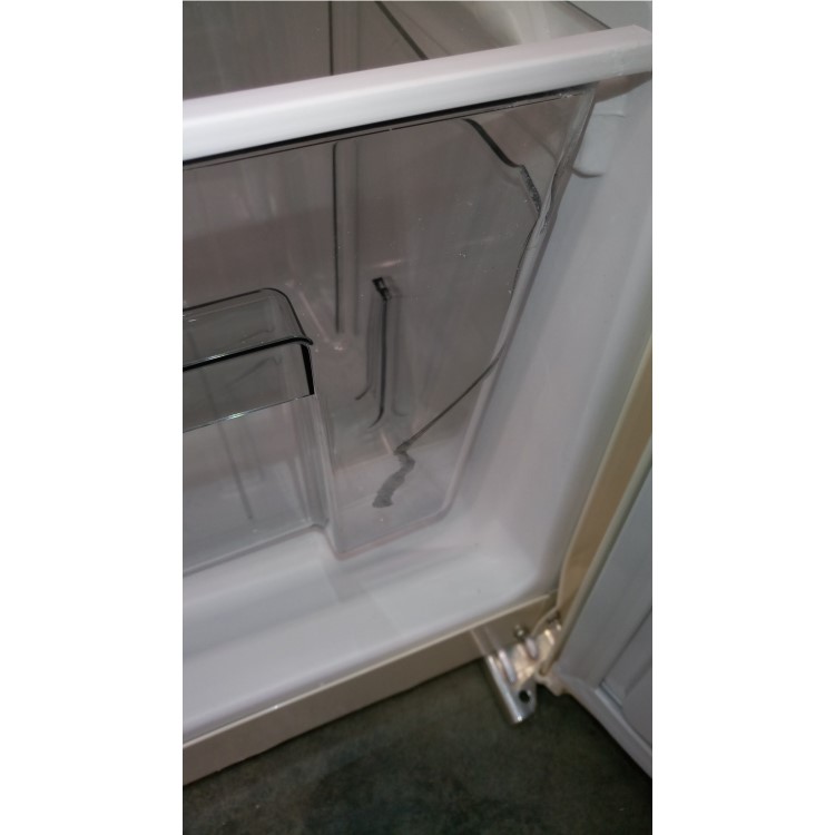 GRADE A2 - Montpellier MAB345C Retro Top Mount Freestanding Fridge Freezer Cream