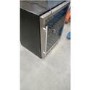 GRADE A3 - electriQ 60cm Wide 51 Bottle Dual Zone Wine Cooler - Stainless Steel/Black