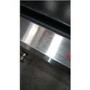 GRADE A3 - electriQ 60cm Wide 51 Bottle Dual Zone Wine Cooler - Stainless Steel/Black