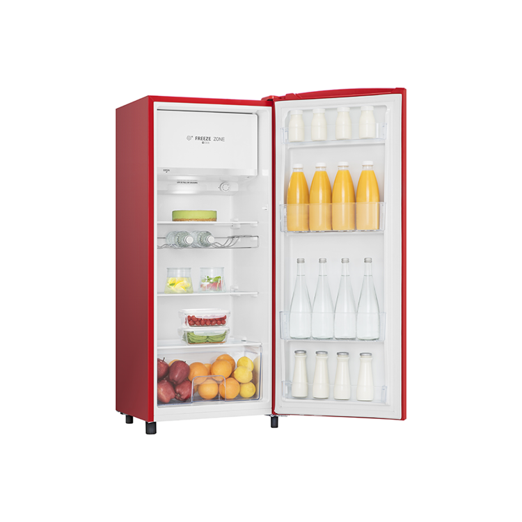 Hisense 164 Litre Freestanding Fridge - Red