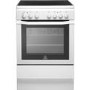 Refurbished Indesit I6VV2AW 60cm Single Oven Electric Cooker with Ceramic Hob  - White