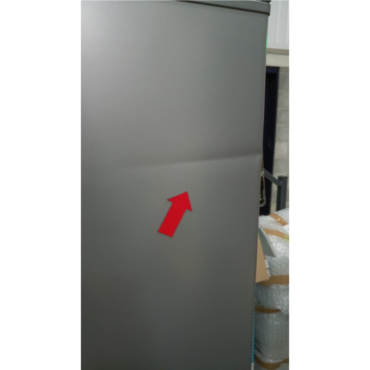 GRADE A3 - Hotpoint HBNF5517S Aquarius 225L Freestanding Fridge Freezer - Silver