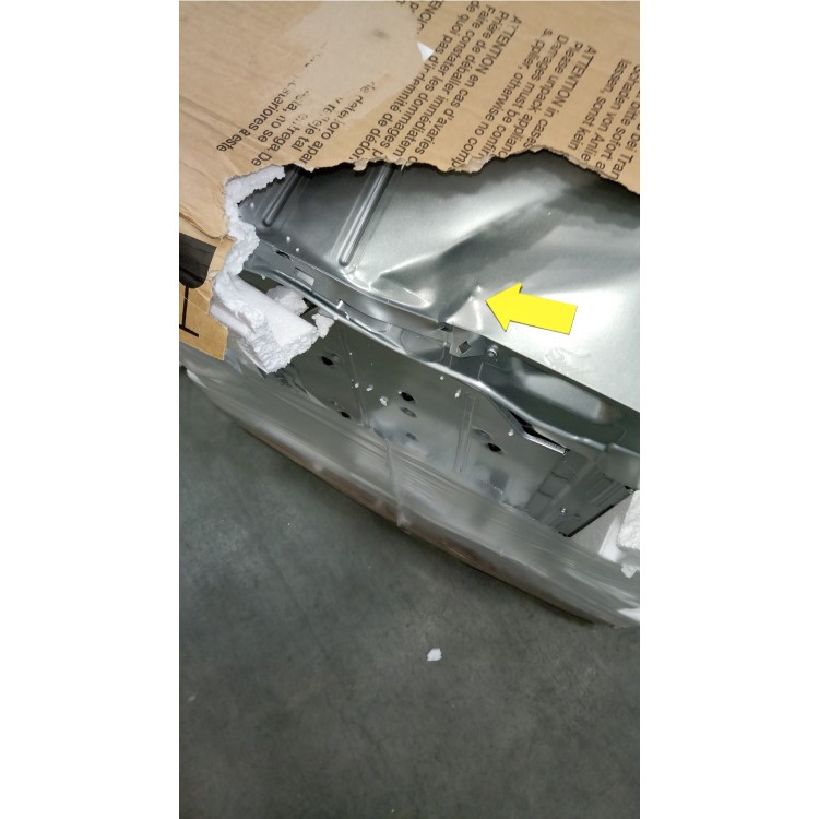 GRADE A3 - Neff B57CR22N0B Slide & Hide Electric Built-in Single Oven Stainless Steel