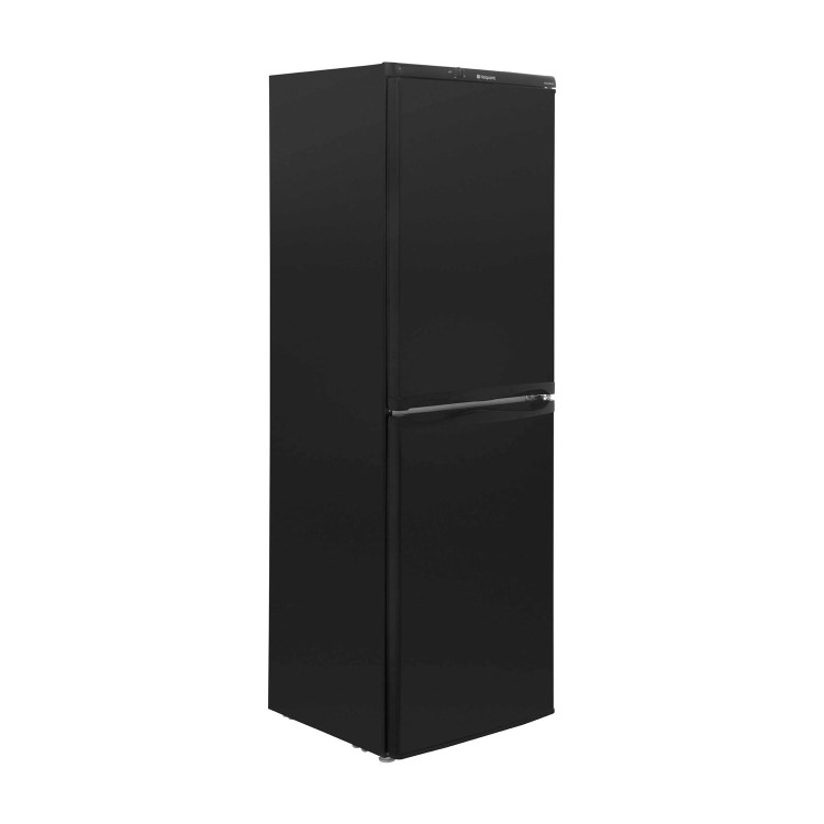 GRADE A2 - Hotpoint HBNF5517B Aquarius 225L Freestanding Fridge Freezer - Black