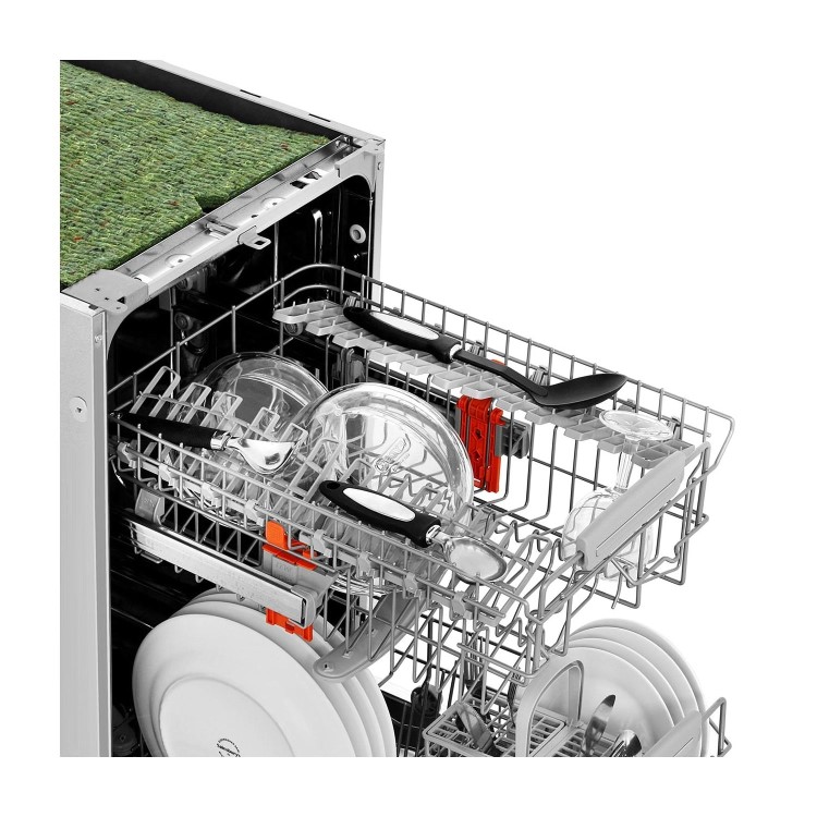 GRADE A3 - Hotpoint Ultima LSTF9H123CL 10 Place Slimline Fully Integrated Dishwasher with Quick Wash - Stainless Steel