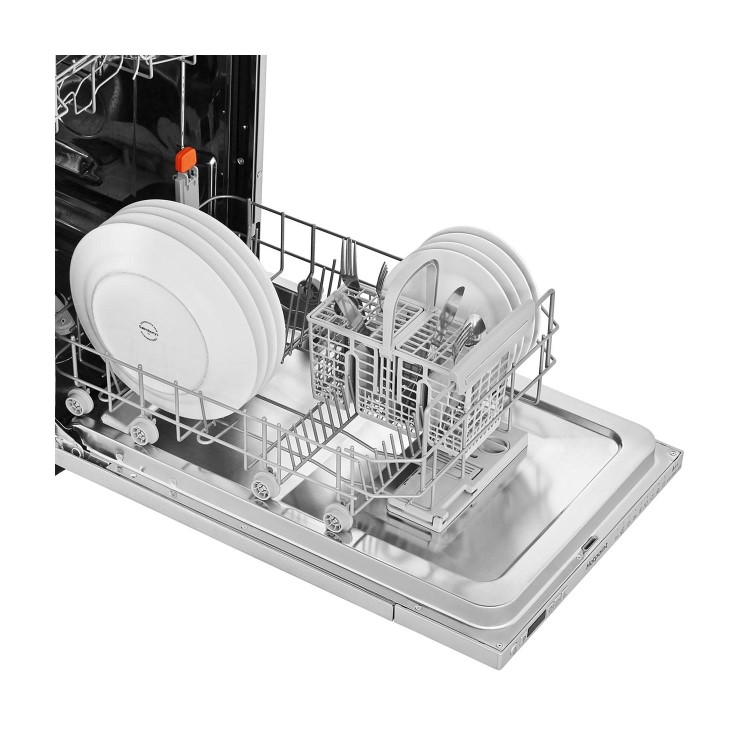 GRADE A3 - Hotpoint Ultima LSTF9H123CL 10 Place Slimline Fully Integrated Dishwasher with Quick Wash - Stainless Steel