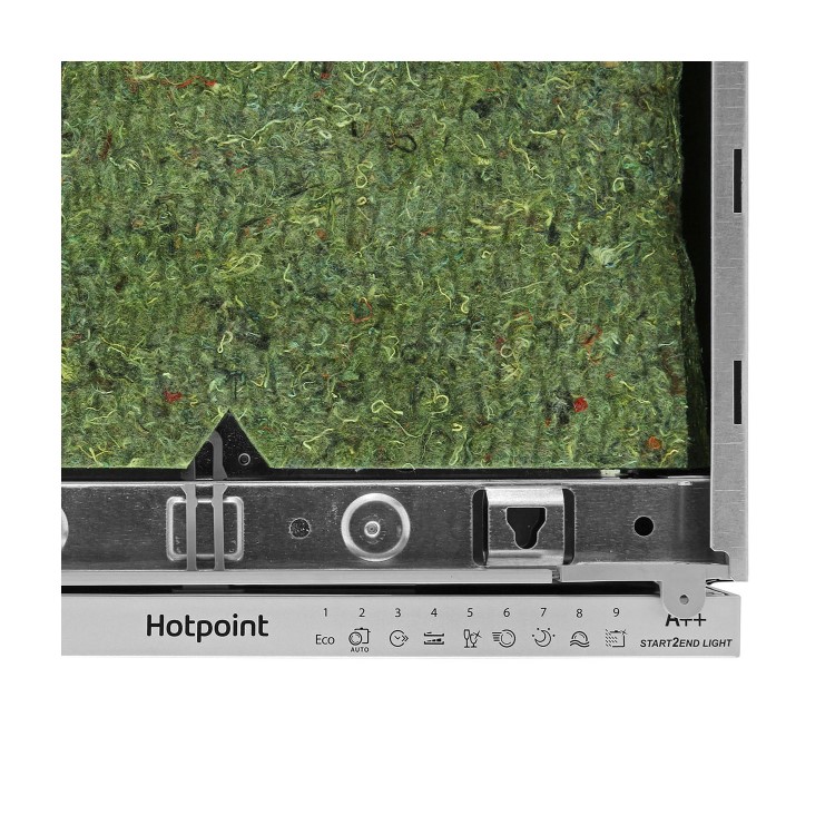 GRADE A3 - Hotpoint Ultima LSTF9H123CL 10 Place Slimline Fully Integrated Dishwasher with Quick Wash - Stainless Steel