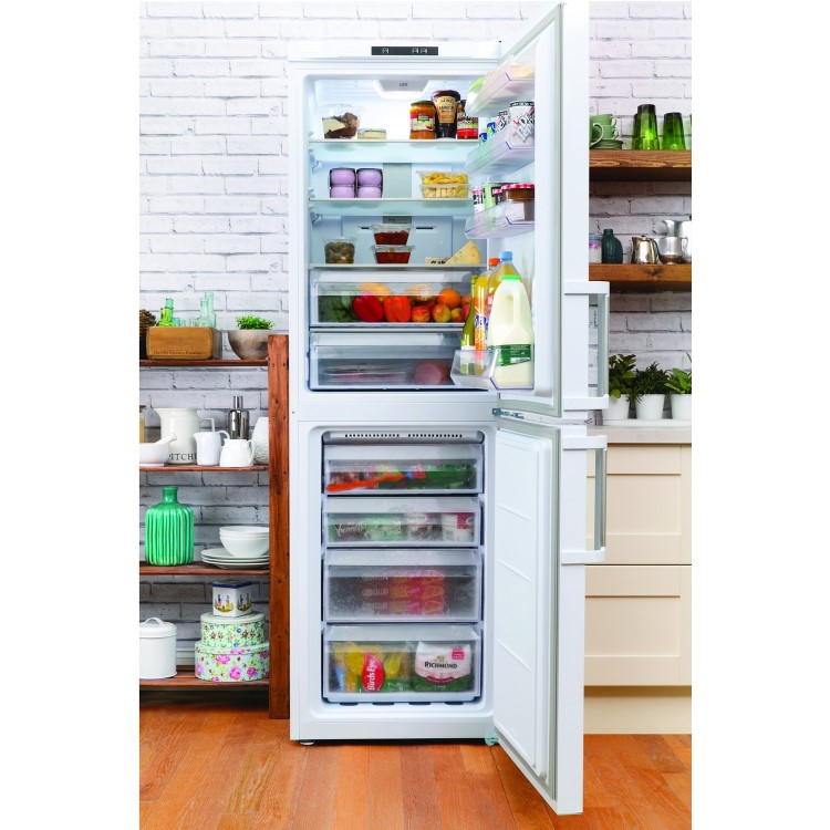 Hotpoint XAG95T1IWH 201x60cm 356L Freestanding Fridge Freezer - White