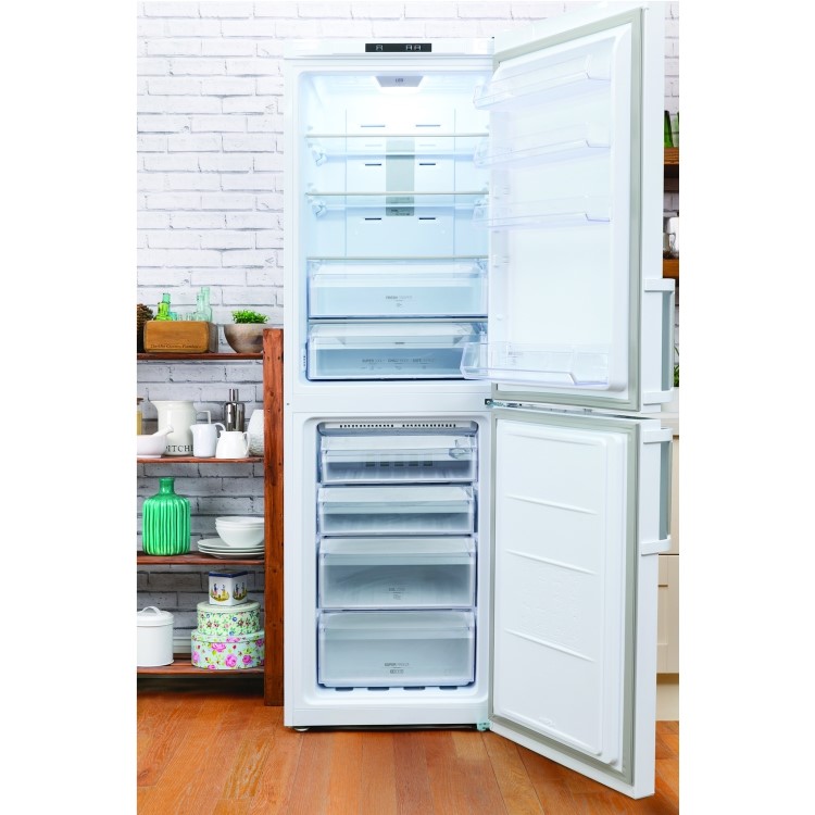 Hotpoint XAG95T1IWH 201x60cm 356L Freestanding Fridge Freezer - White