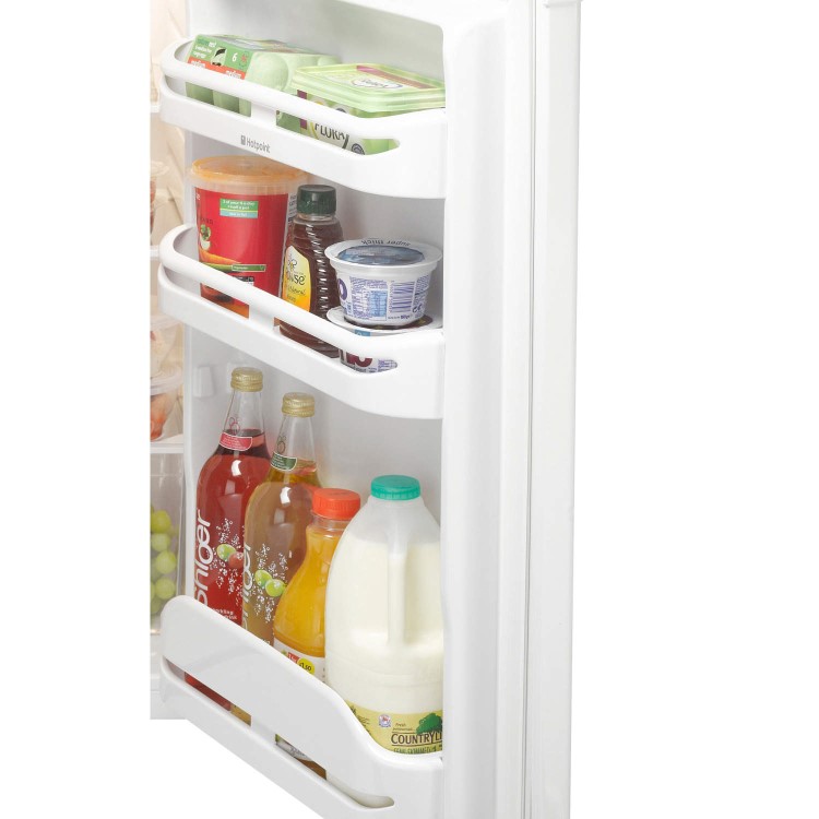 GRADE A2 - Light cosmetic damage - Hotpoint RLAAV22P1 55cm Freestanding Under Counter Fridge White