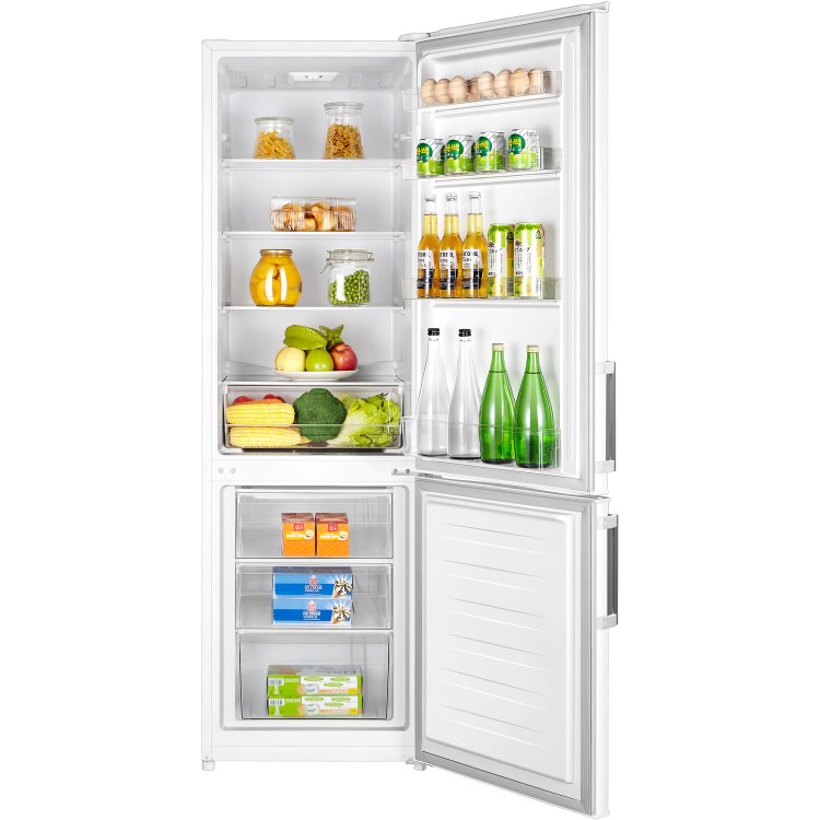 Fridgemaster MC55264 Freestanding Fridge Freezer - White
