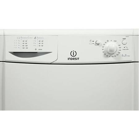GRADE A2 - INDESIT IDC8T3B EcoTime 8kg Freestanding Condenser Tumble Dryer - White