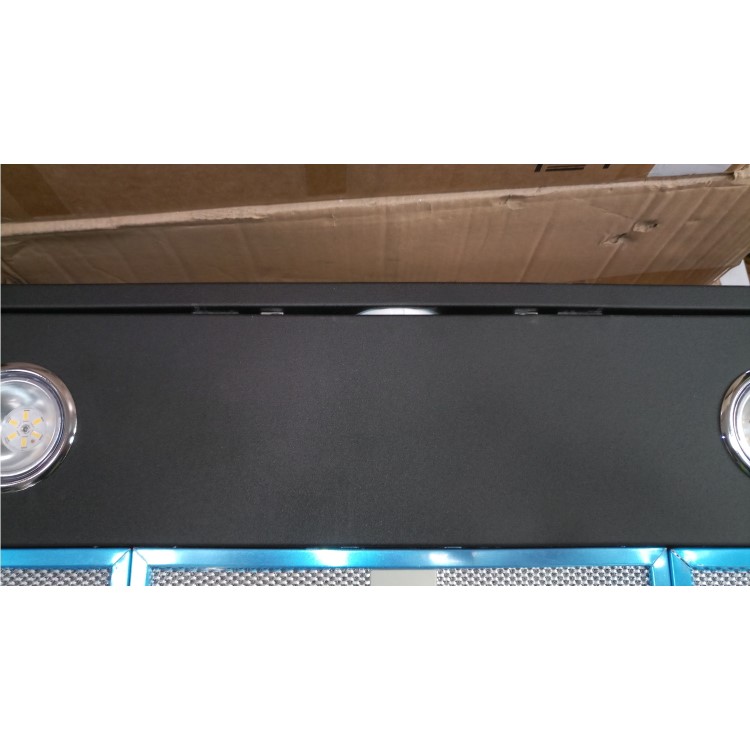 GRADE A2 - Elica ALPHA-90-BLK Alpha Black 90cm Chimney Cooker Hood
