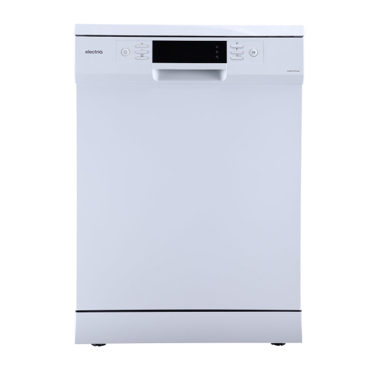 GRADE A3 - electriQ 15 Place Freestanding Dishwasher White