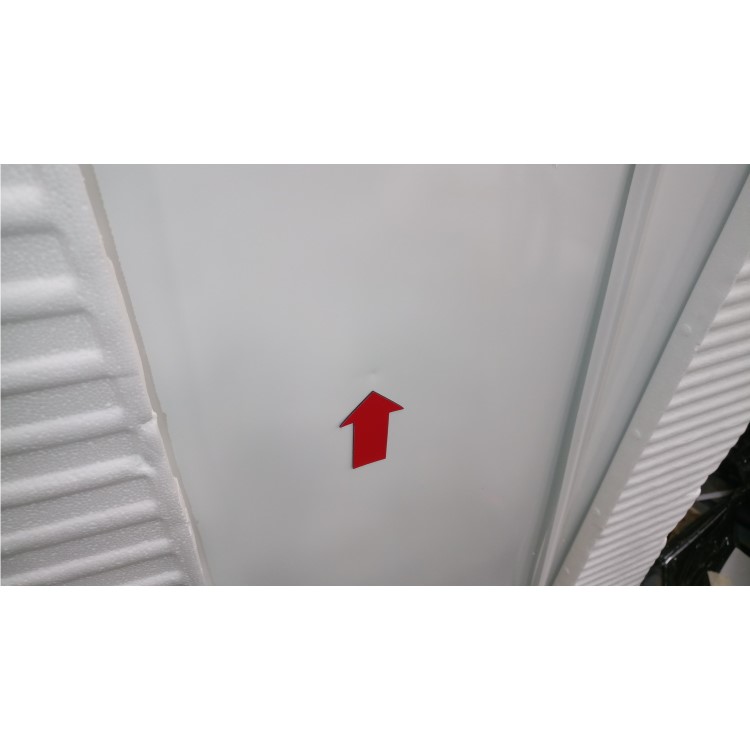 GRADE A2 - Zanussi ZBB27650SV 50-50 Split Frost Free Integrated Fridge Freezer - Sliding Rail - 178cm Height