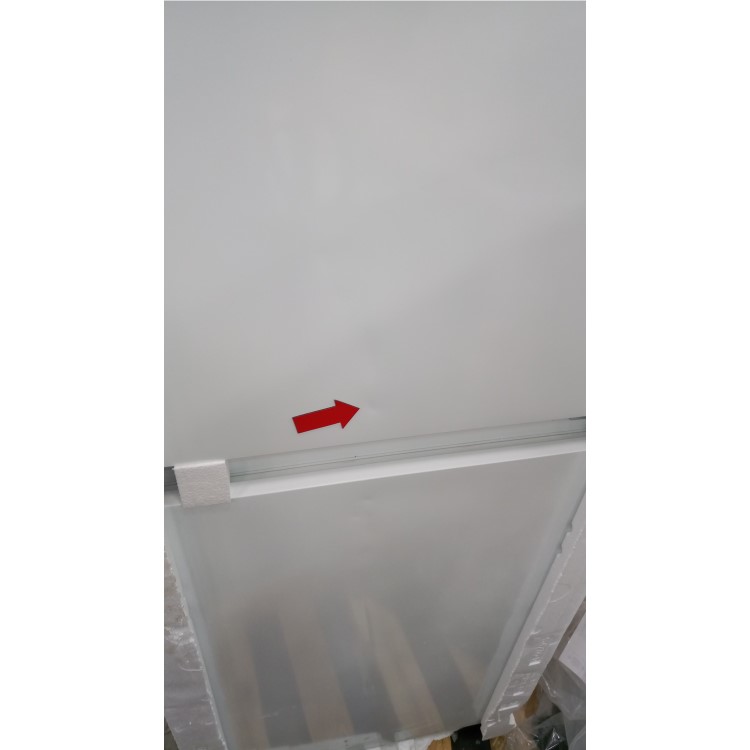 GRADE A2 - Zanussi ZBB27650SV 50-50 Split Frost Free Integrated Fridge Freezer - Sliding Rail - 178cm Height