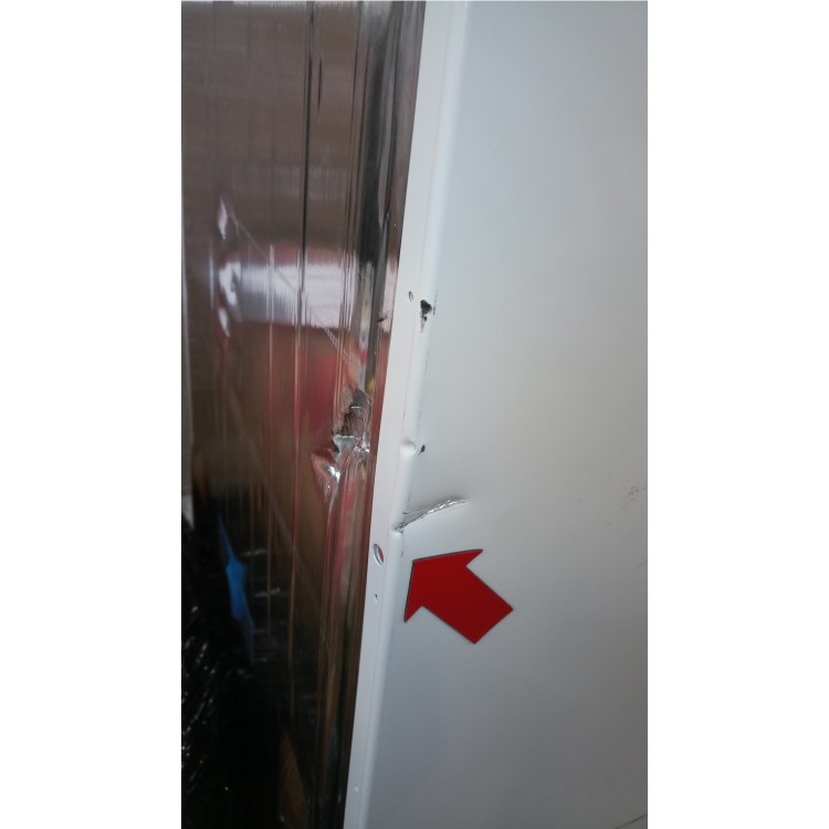 GRADE A3 - AEG RCB53725VW 201x60cm Custom Flex No Frost 60-40 Freestanding Fridge Freezer - White