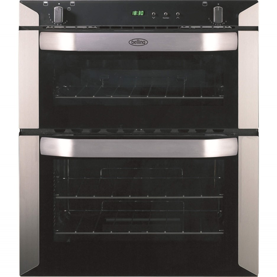 Belling BI70GSTA Built Under Gas Double Oven in Stainless steel