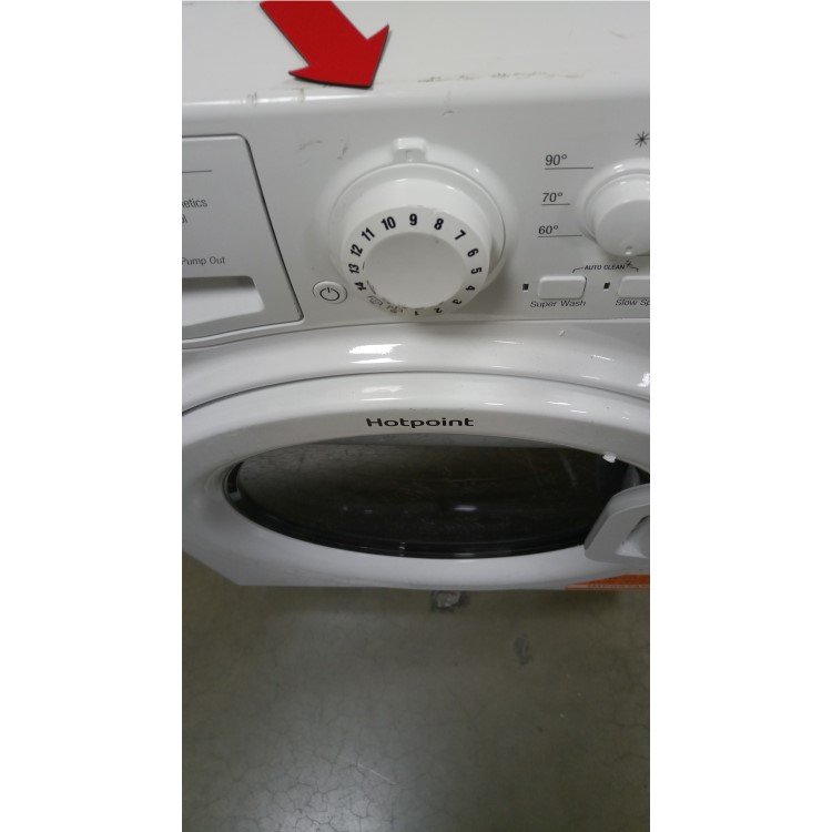 GRADE A3 - Hotpoint FDL9640P 9kg Wash 6kg Dry Freestanding Washer Dryer - Polar White