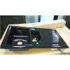 GRADE A2 - Reginox RL401CB 1.5 Bowl Reversible Inset Ceramic Sink Black